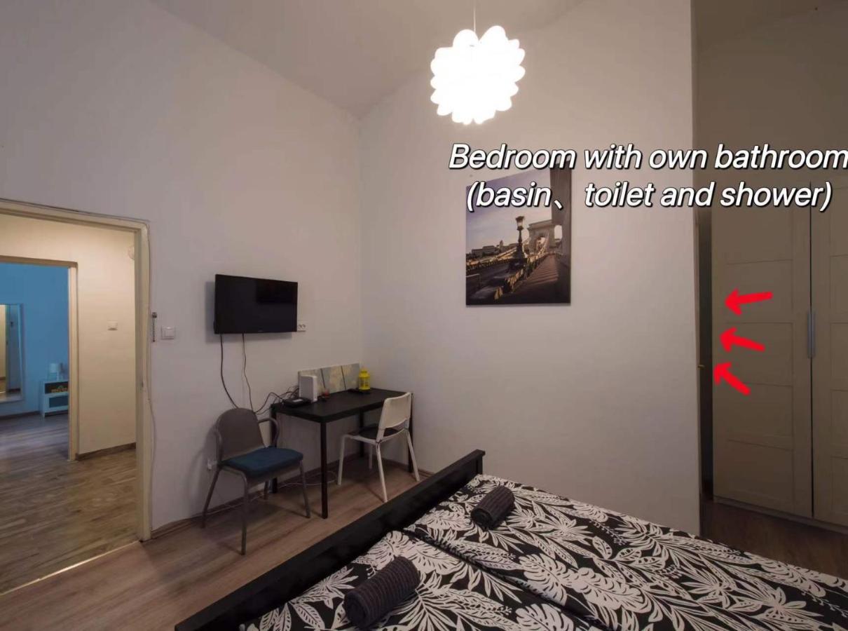 No. 11 Apartment With 2 Bathrooms Next To Railway Station بودابست المظهر الخارجي الصورة