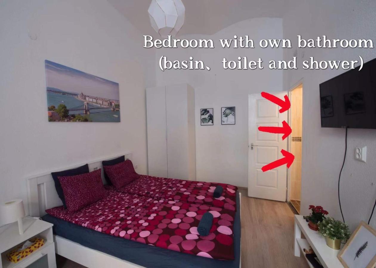No. 11 Apartment With 2 Bathrooms Next To Railway Station بودابست المظهر الخارجي الصورة
